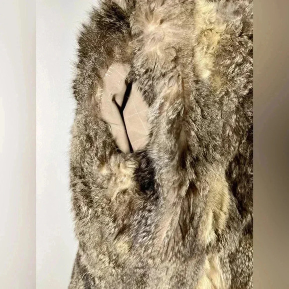 Vintage 1950s | Hand-sewn Genuine Fur Trench Coat | Women’s Small to Medium - Picture 13 of 14